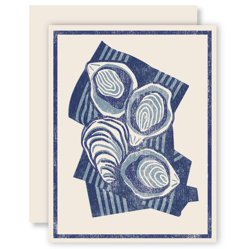Oysters on the Half Shell Card