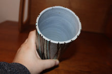 Blue and Grey Mid-Century Vase