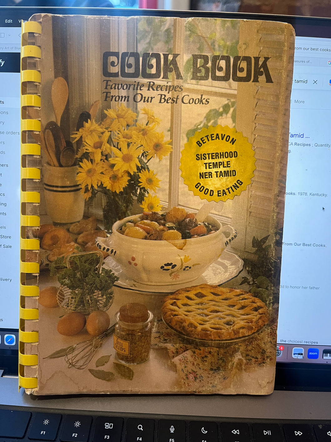 Cook Book Favorite Recipes from our Best Cooks by Sisterhood of Temple Ner Tamid