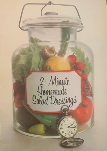 2 Minute Homemade Salad Dressings by Wesson Vegetable Oil