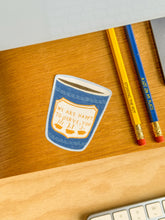NYC Coffee Cup Vinyl Sticker