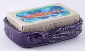 Lilac Conservas Ceramic Octopus, Jose Gourmet