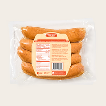 The Lottie: Our Signature Smoked Pork Sausage: 4 Packs