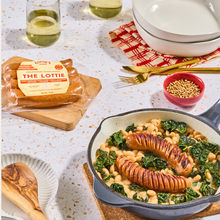 The Lottie: Our Signature Smoked Pork Sausage: 4 Packs