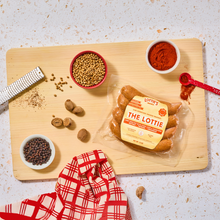 The Lottie: Our Signature Smoked Pork Sausage: 4 Packs