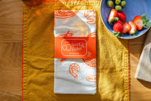 Seven Fishes Tea Towel - Gumdrop