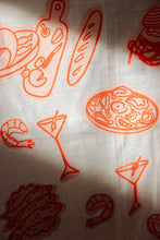 Seven Fishes Tea Towel - Gumdrop