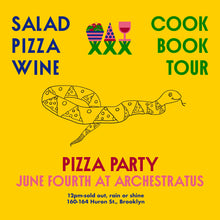 JUN 4 at 12p / a PIZZA PARTY w/ Elena of Montreal