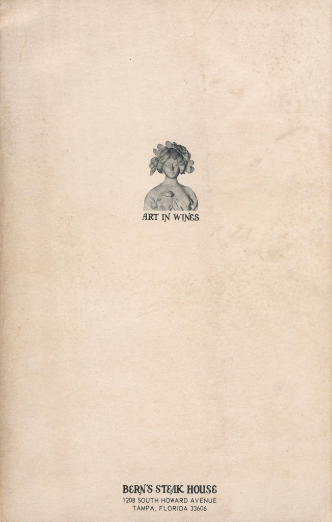 Art in Wines by Bern's Steak House