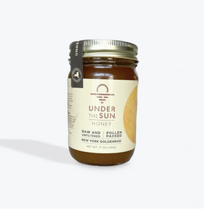 Raw Goldenrod Honey from Under the Sun