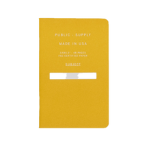 Public-Supply Pocket Notebook Yellow - Single