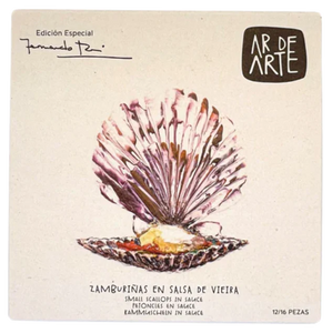 Ar de Arte Small Scallops in Sauce