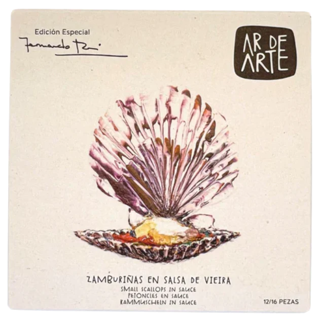Ar de Arte Small Scallops in Sauce