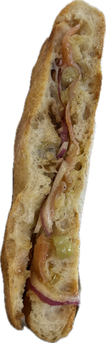 Cold Smoked Tuna + Piparra Peppers + Red Onion