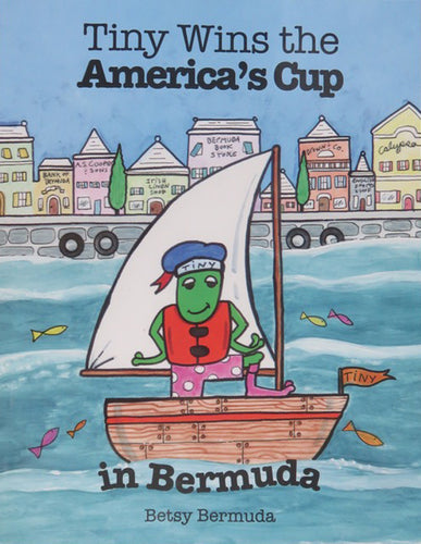 Tiny Wins the America's Cup in Bermuda by Betsy Bermuda