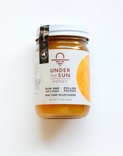 Raw Wildflower Honey from Under the Sun
