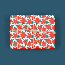 POINSETTIA Gift Wrap Sheets