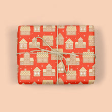 GINGERBREAD HOUSES Gift Wrap Sheets