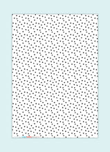 POLKA DOTS B&W Gift Wrap Sheets