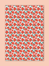 POINSETTIA Gift Wrap Sheets