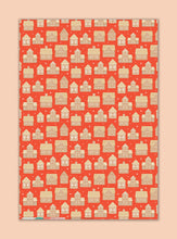 GINGERBREAD HOUSES Gift Wrap Sheets