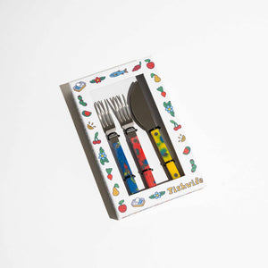 Tinned Fish Fork + Knife Set from Fishwife