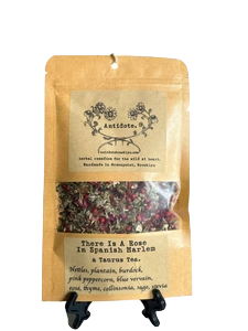 TAURUS Zodiac Tea Blend, There is a Rose in Spanish Harlem