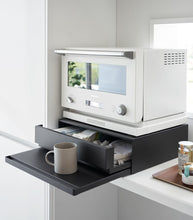 Countertop Drawer with Pull-Out Shelf - Steel