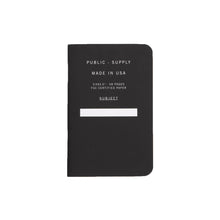 3.5X5.5" - Pocket Notebook - Soft Cover - Black: Ruled