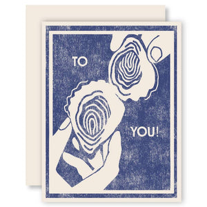 To You! (Oyster Cheers) Card