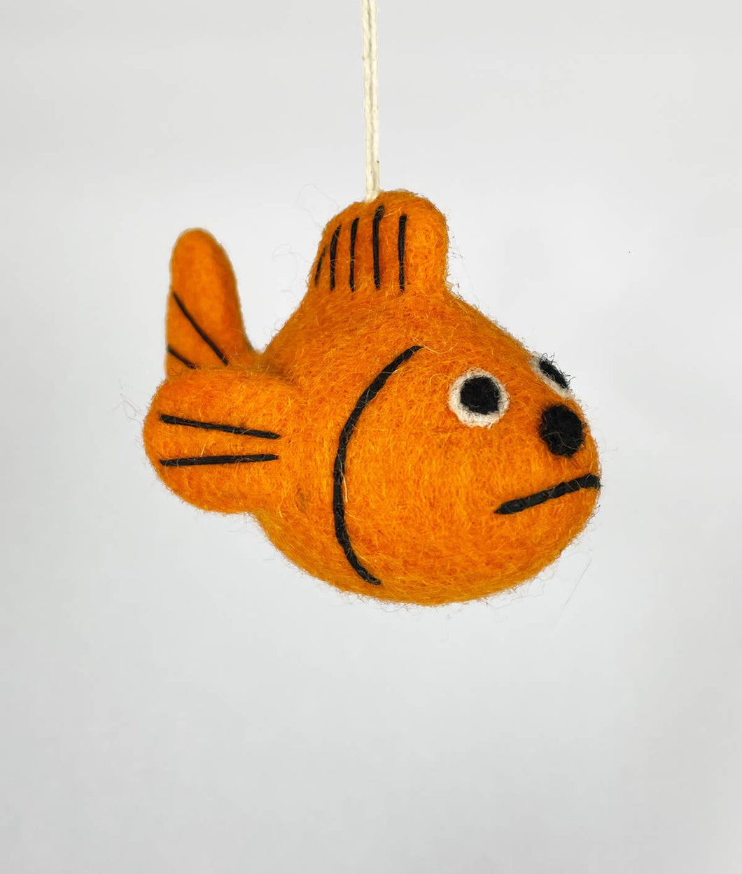 'Fish' Hanging Felt Ornament