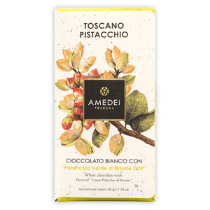 Amedei White Milk Chocolate with Pistachios 29%