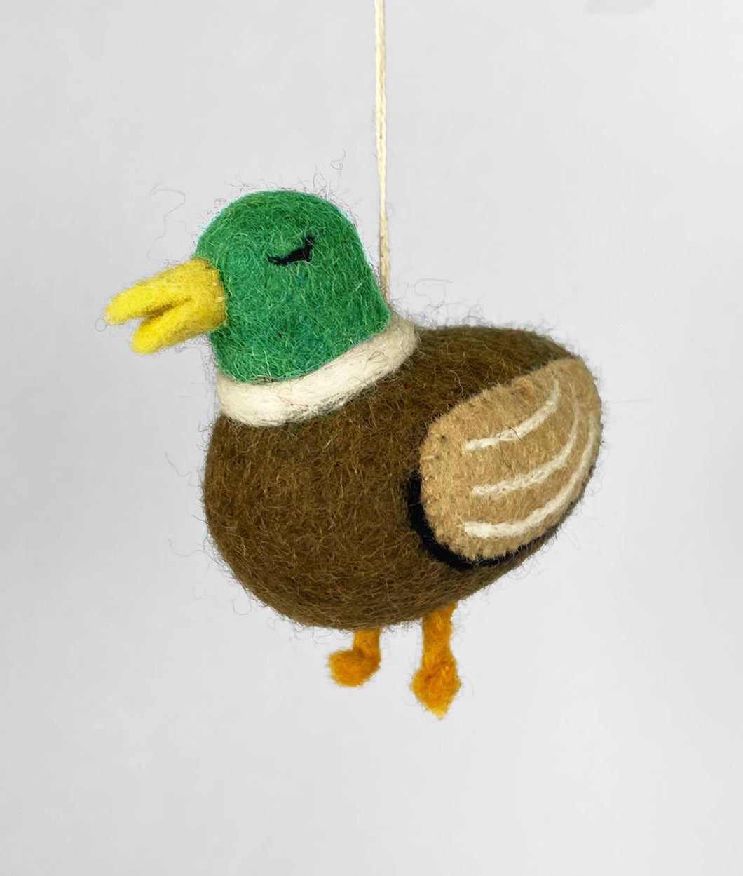 'Duck' Hanging Felt Ornament