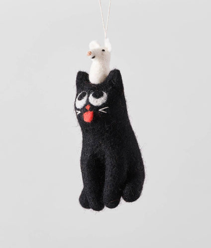 'Clint' Hanging Felt Ornament