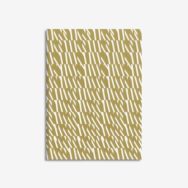 Linen Covered Wave 2 Sand Notebook