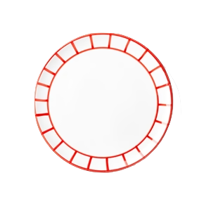 Lobster Red Fence Lunch Plate