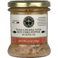 Tuna Chunks with Spicy Calabrian Pepper