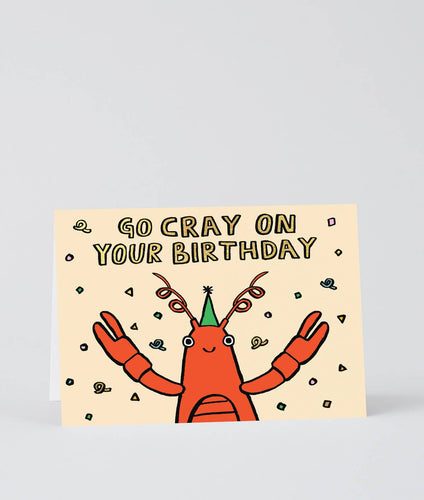 Go Cray on Your Birthday Card