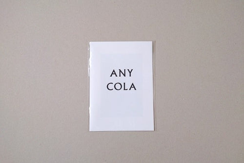 Any Cola by Clara Prioux