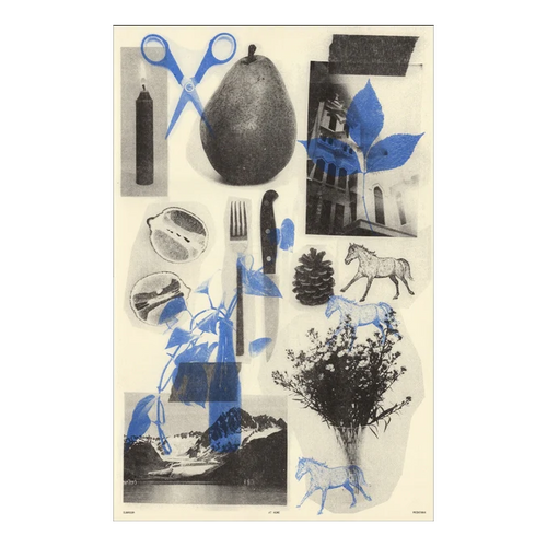 At Home Risograph Print