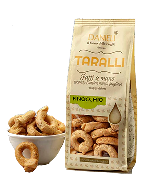 Danieli Taralli with Fennel, 240 gr