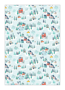 WINTER VILLAGE Gift Wrap (ROLL)