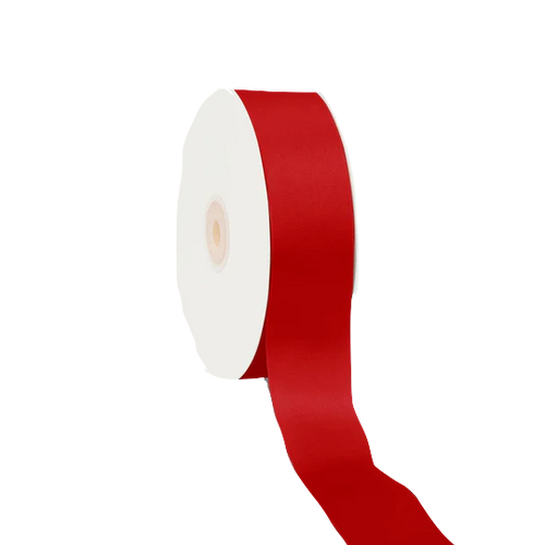 Double Face Satin Ribbon | Red (250): 1