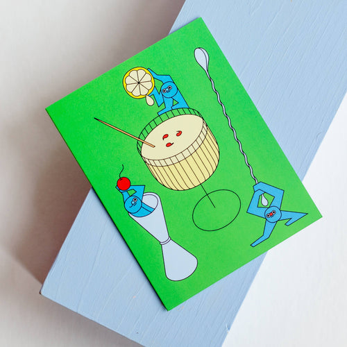 CHEERS — Greeting card