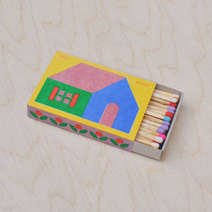 "House" Risograph Printed Matchbox