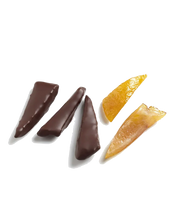 Giraudi Candied Lemon Peel in Dark Chocolate