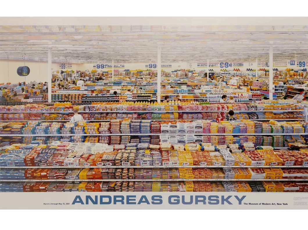 Andreas Gursky 99 Cent MoMA Poster – Archestratus Books + Foods