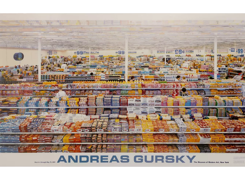 Andreas Gursky 99 Cent MoMA Poster – Archestratus Books + Foods