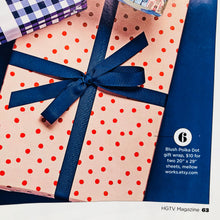 BLUSH POLKA DOTS Gift Wrap Sheets