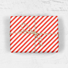 CANDY CANE STRIPE Gift Wrap Sheets